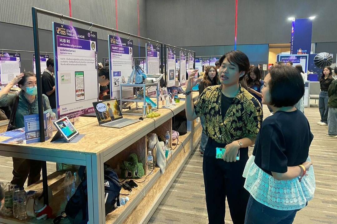 นักศึกษาปล่อยของ! โชว์ผลงานต้นแบบนวัตกรรม 100 ทีมสตาร์ทอัพ พร้อมต่อยอดธุรกิจ