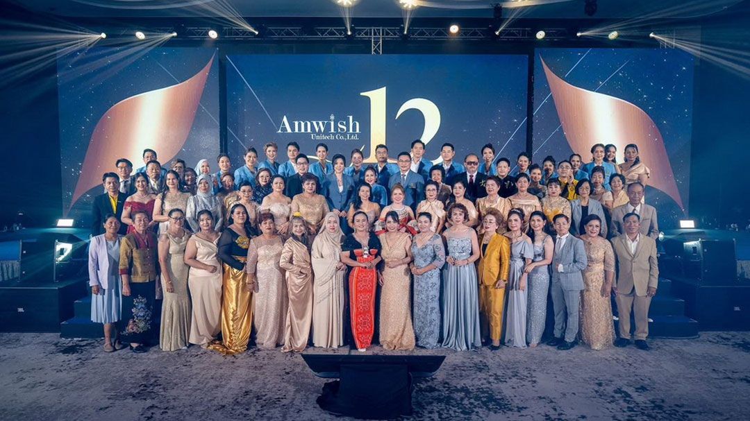 '12 ปี Amwish' สุดอลังการ-ฉลองยิ่งใหญ่ จัดงานเชิดชูเกียรติ 'นักธุรกิจดาวเด่น'