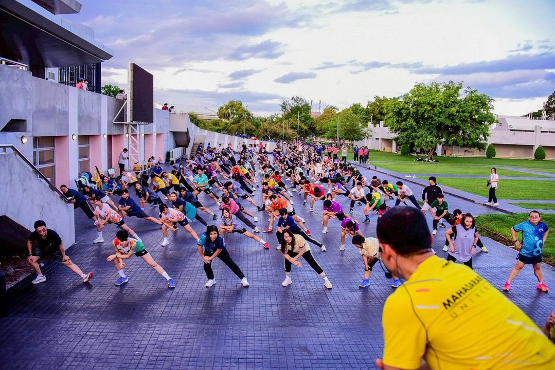 ​มมส ‘ส่งเสริมกิจกรรมทางกายสู่สุขภาพที่ดี’ ตอบรับนโยบาย ‘มหาวิทยาลัยสุขภาพ’