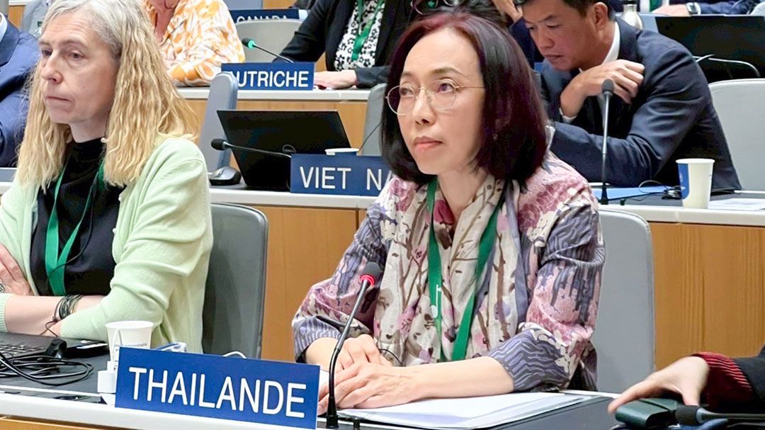 ‘นุสรา’ โชว์วิสัยทัศน์ทรัพย์สินทางปัญญาไทยในเวทีระหว่างประเทศ