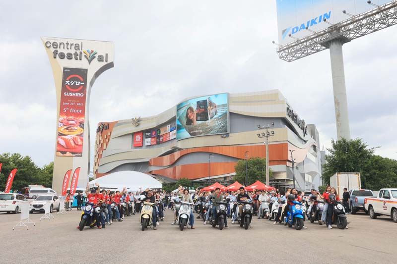 SCOOPY iCONiC TOWN ระเบิดความสนุก  ฮอนด้าชวนชาวเหนือม่วนล้นลานเซ็นทรัลเฟสติวัล