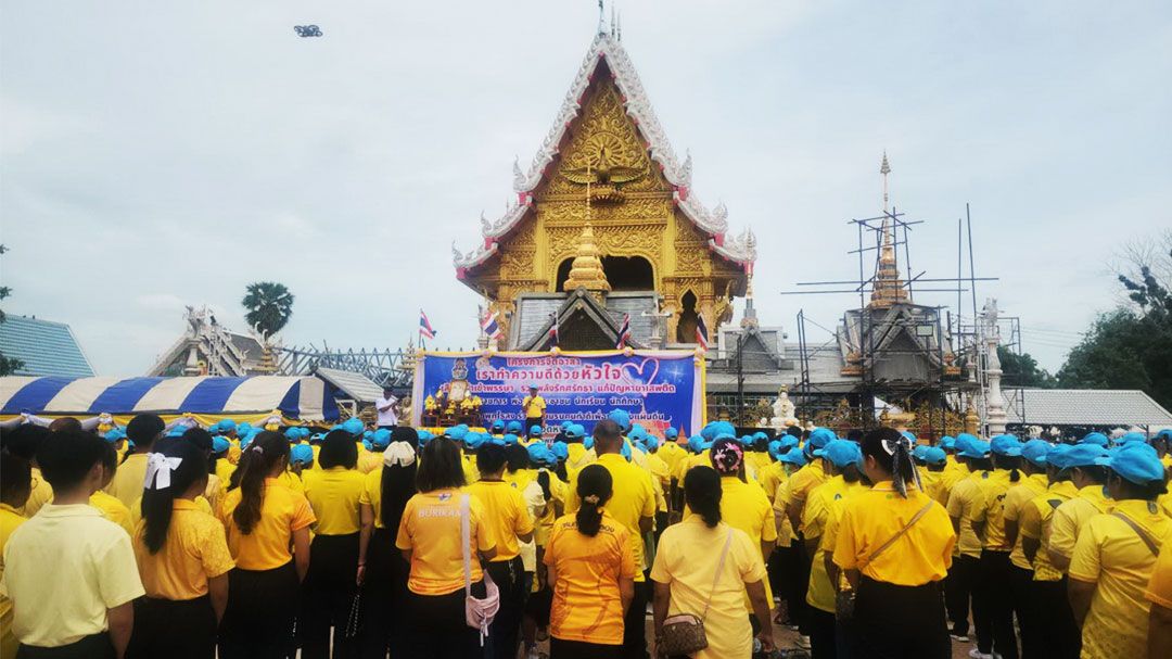 'โสภณ'นำจิตอาสา-ปฏิญาณตนไม่ยุ่ง'ยาเสพติด-งดเหล้าเข้าพรรษา'ถวายเป็นพระราชกุศล