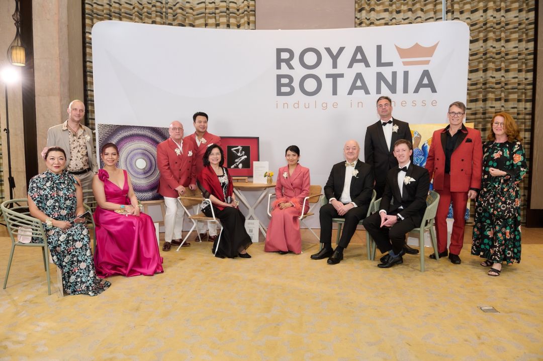 'BeLuThai Gala 2025: The White Lotus: Expect the'สัมผัสนิทรรศการพิเศษจาก'Royal Botania'