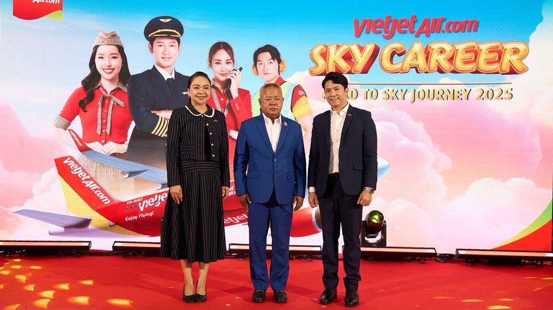 'เวียตเจ็ทไทยแลนด์' จุดประกายฝันให้คนนับหมื่น สู่เส้นทางอาชีพการบิน