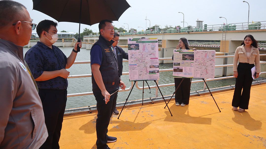 กรมชลฯ ติดตามโครงการ งานจ้างสำรวจ ออกแบบ อ่างเก็บ ลำตะเพินตอนบน
