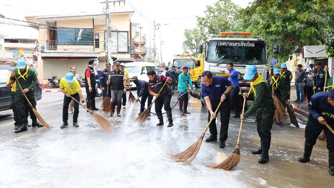 จ.เชียงใหม่ จัด ‘Big Cleaning day’ จากการดำเนินการขุดลอกแม่น้ำปิง