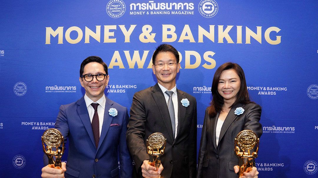 ‘กลุ่มเอสซีบีเอกซ์’ คว้า 3 รางวัลเกียรติยศ Money & Banking Awards 2025