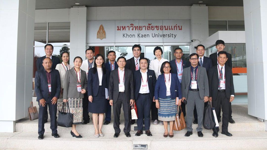 มข.ต้อนรับ สปป.ลาว แลกเปลี่ยนนโยบายการศึกษา-นวัตกรรม