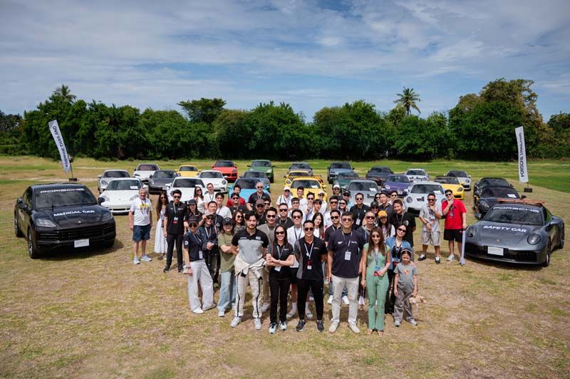 เจ้าของปอร์เช่กว่า 30 คัน ร่วมชมมอเตอร์สปอร์ตระดับโลก Porsche Carrera Cup Asia 2025