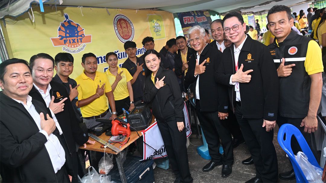 ’นฤมล‘ ควง ‘ธรรมนัส -อรรถกร‘ ร่วมพิธีเปิด 'คลินิกเกษตรเคลื่อนที่พระราชทาน'