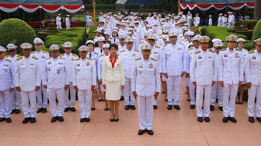 ผวจ.เชียงราย นำประกอบพิธีวางพวงมาลา