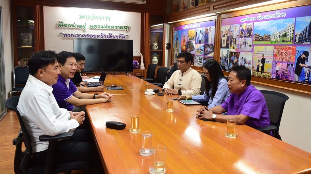 'นายกวันชัย'ดึงหน่วยงานบูรณาการจัดหาแหล่งน้ำดิบสำรองผลิตประปาแก้ปัญหาน้ำกกเชียงราย