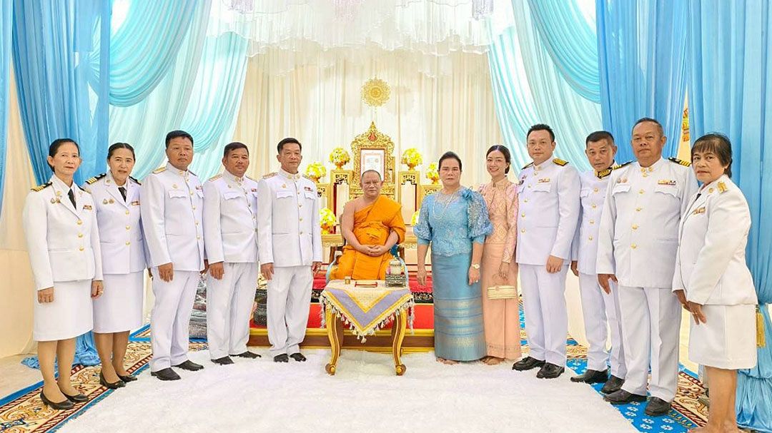 เจ้าอาวาสวัดราษฏร์สามัคคี กม.10  รับพระราชทานสมณศักดิ์ พระครูฯ