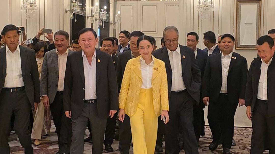 ‘ทักษิณ’โปรยยาหอมพรรคร่วมรัฐบาล แข็งแรงกว่าครั้งที่แล้วเพราะสามัคคี