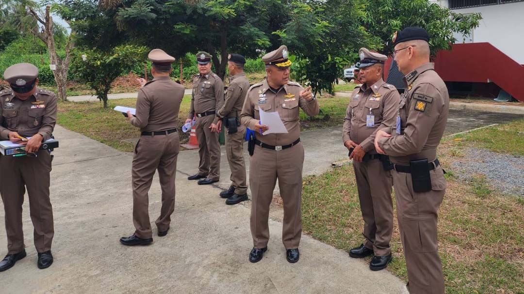 ‘ผบก.อก.ภ.1’นำคณะตรวจโครงการ‘บ้านพักน่าอยู่’ที่สภ.บ้านข่อย-ท่าโขลง จ.ลพบุรี
