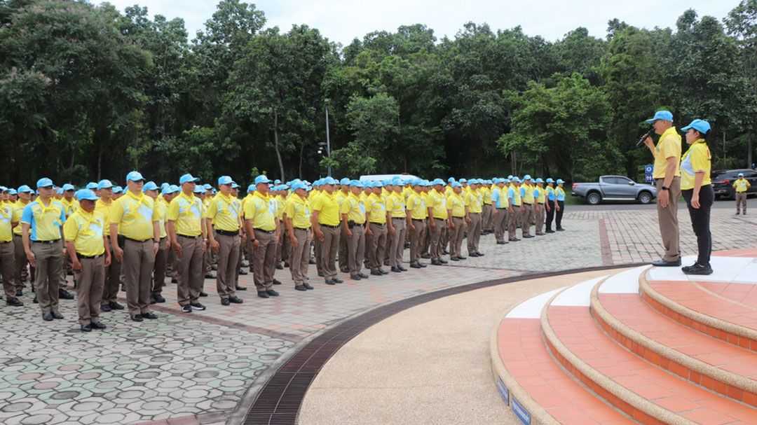 ผู้การฯบุรีรัมย์-จัดกิจกรรม 'จิตอาสาพัฒนาวัด-เจริญพระพุทธมนต์' เฉลิมพระเกียรติ