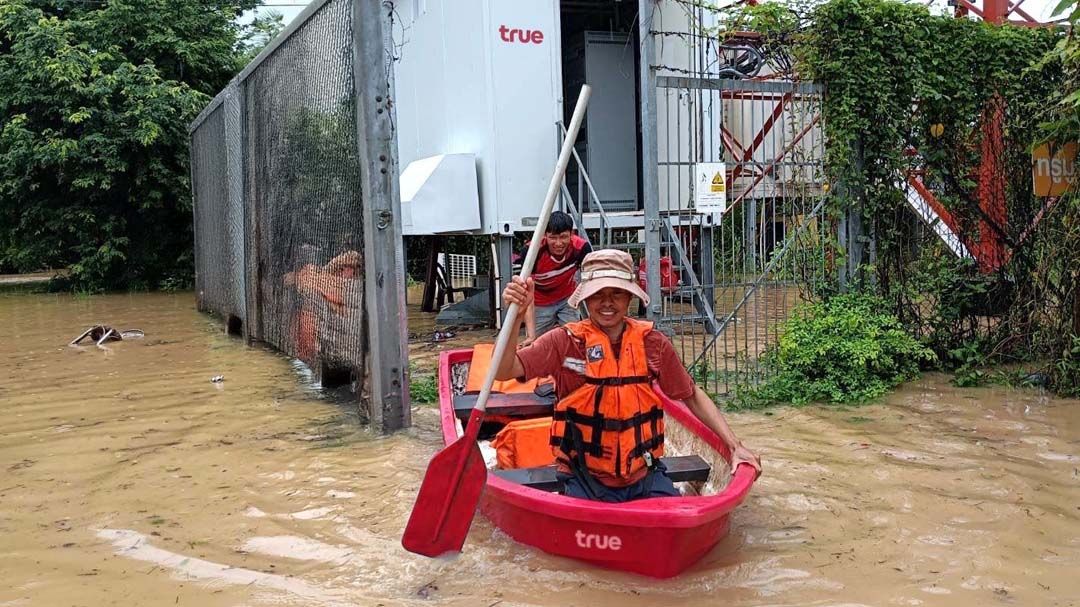 ‘ทรู คอร์ปอเรชั่น’เร่งลงพื้นที่‘น่าน’รับมือน้ำท่วมฉับพลัน ดูแลระบบสื่อสารมือถือ-เน็ตบ้าน