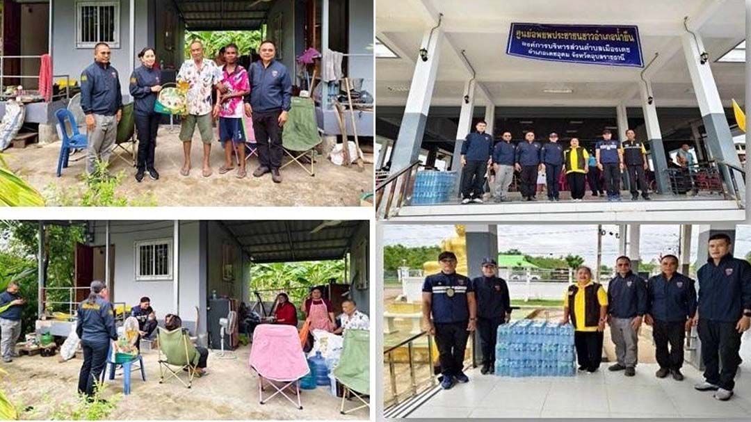 ‘ตม.อุบลราชธานี’ร่วมสนับสนุนภารกิจอพยพประชาชนพื้นที่เสี่ยงปะทะชายแดน