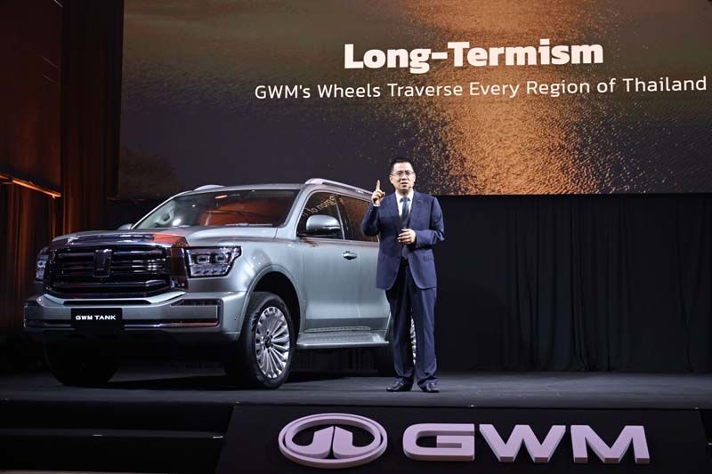 GWM เปิดตัว NEW TANK 500 DIESEL ลุยตลาด PPV พรีเมียม 7 ที่นั่ง ราคาเริ่ม 1.399 ล้านบาท