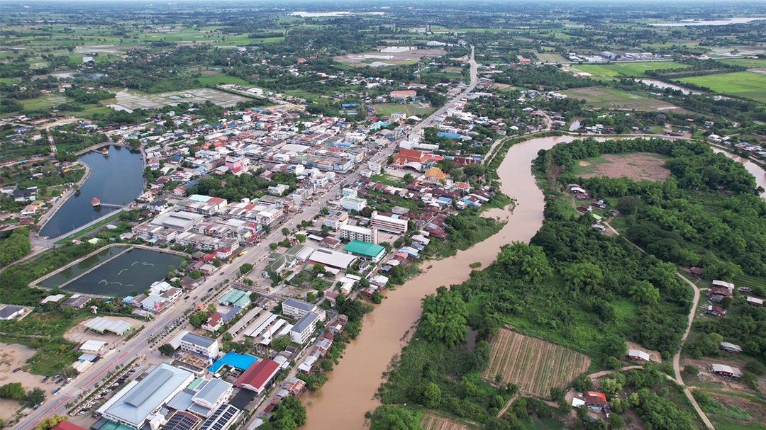 เตือน!พื้นที่ลุ่มต่ำบางระกำ เตรียมพร้อมรับมือน้ำล้น หลังน้ำยมขยับใกล้ตลิ่ง