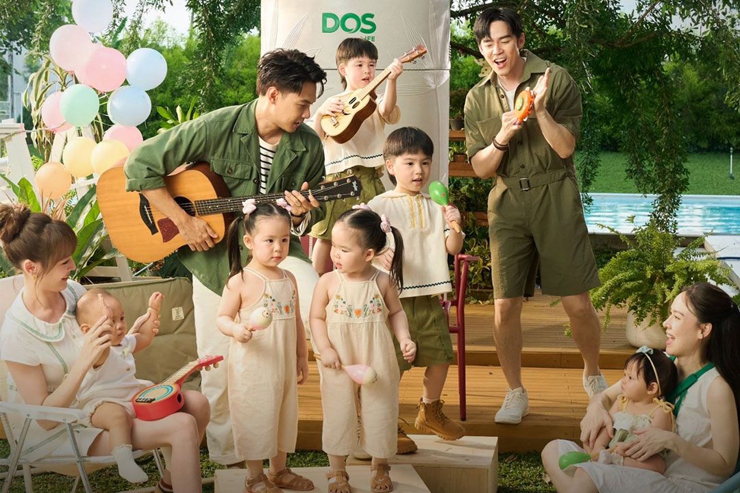 DOS Life คว้า 2 ครอบครัว ‘แดน-บีม’ นั่งพรีเซนเตอร์ ตอกย้ำนวัตกรรมถังเก็บน้ำที่ใส่ใจทุกคุณภาพชีวิต