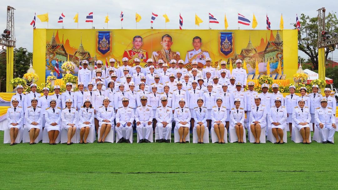 เทศบาลท่าน้ำอ้อยม่วงหัก นำสมาชิก-ปชช. ร่วมกิจกรรมปกป้องสถาบัน เฉลิมพระเกียรติในหลวง