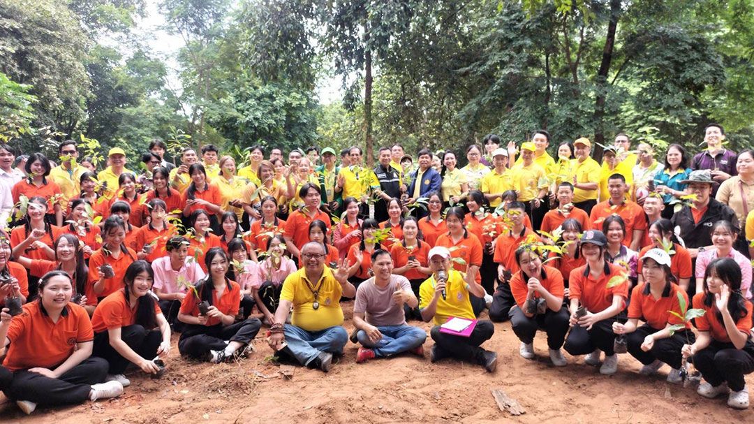 รัฐวิสาหกิจขอนแก่น  ร่วมปลูกป่า 600 ต้น  เพื่อเพิ่มพื้นที่สีเขียว