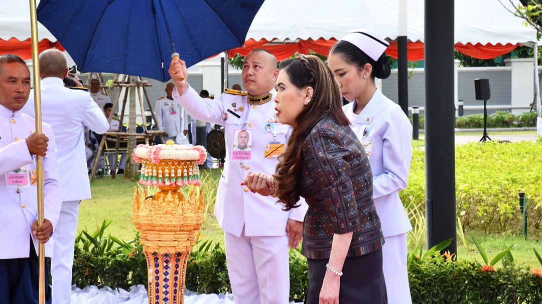 ‘กรมพระศรีสวางควัฒนฯ’ เสด็จไปทรงเปิดอาคารศูนย์วิจัยและพัฒนาชีววัตถุ สถาบันวิจัยจุฬาภรณ์