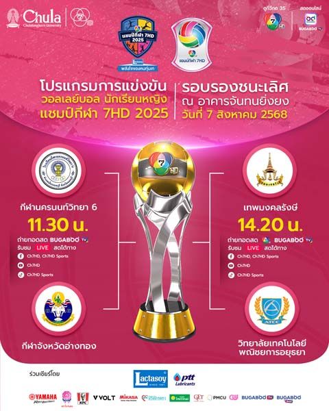 ยามาฮ่า ฟาซซิโอ้ สนับสนุนวอลเลย์บอลนักเรียนหญิง