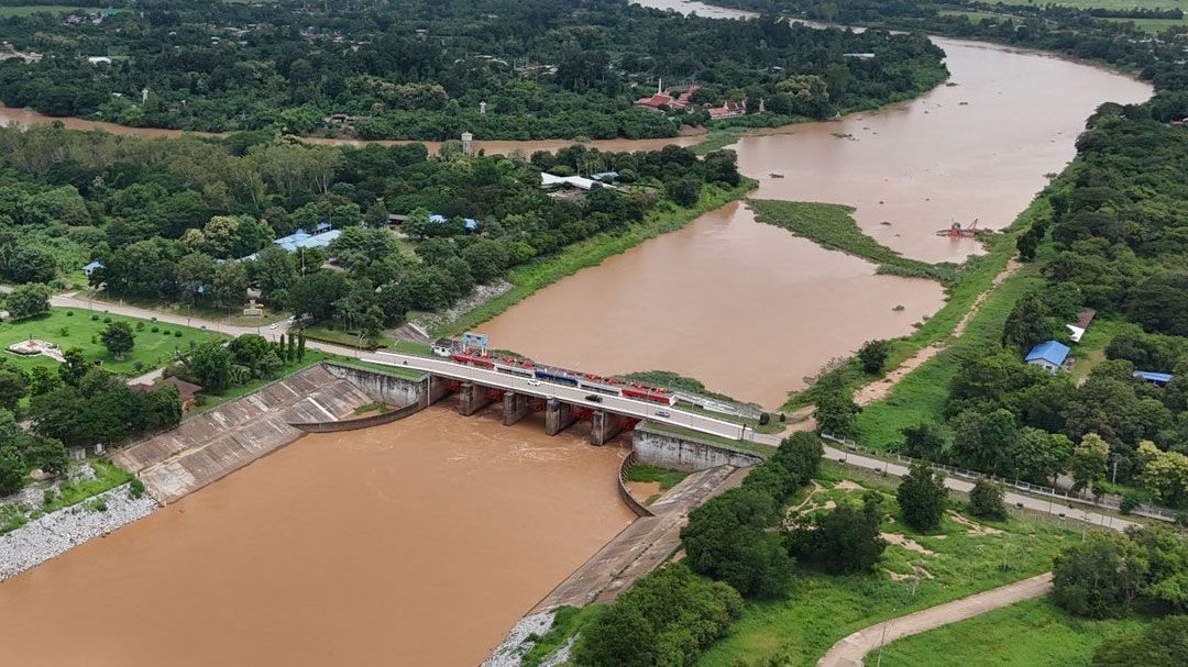 กรมชลฯ เฝ้าระวังสถานการณ์น้ำใกล้ชิด เตรียมรับมือฝนต่อเนื่อง