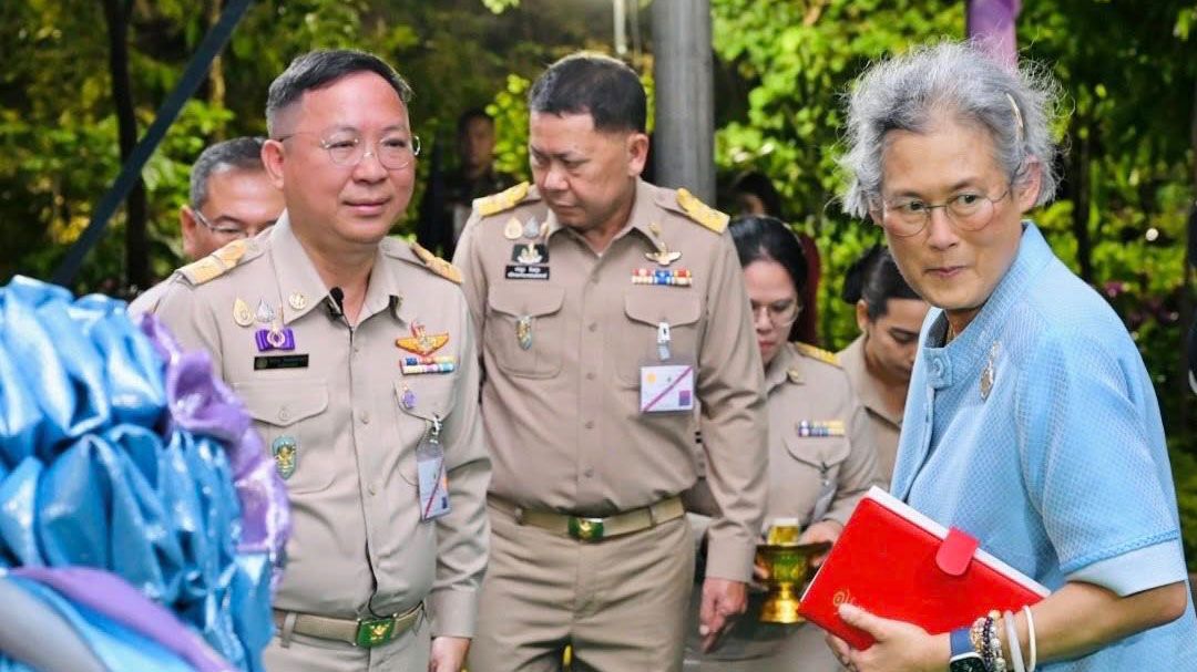 'อธิบดีกรมปศุสัตว์'เฝ้ารับเสด็จฯ