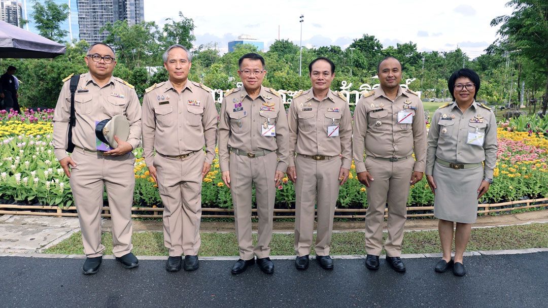 กรมพัฒนาที่ดิน ร่วมเฝ้าฯ รับเสด็จ กรมสมเด็จพระเทพรัตนราชสุดาฯ ทรงเปิดงานสีสรรพรรณไม้ เทิดไท้บรมราชินีนาถ ปี 2568