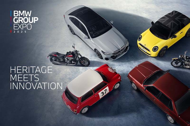 BMW GROUP Expo 2025 ยกทัพยนตรกรรมหรู จัดเต็มนิทรรศการสุดล้ำ 21–24 ส.ค.นี้!!