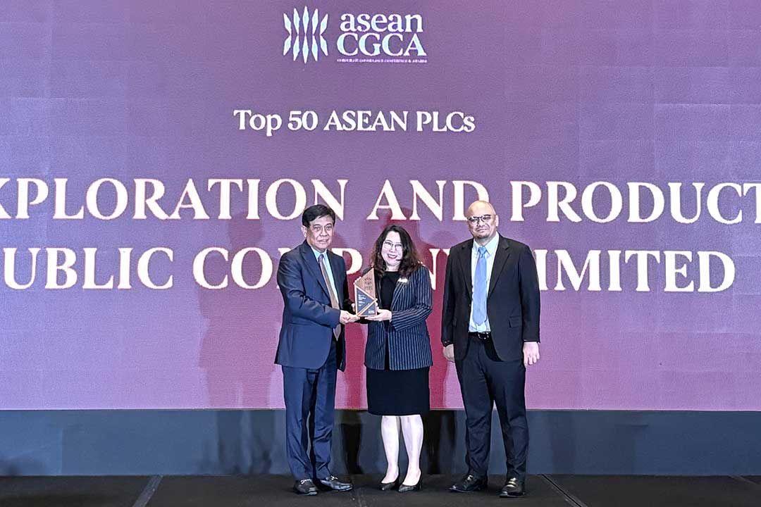 ปตท.สผ. คว้า 2 รางวัลการกำกับดูแลกิจการที่ดีระดับอาเซียนจาก ASEAN CG Scorecard 2567