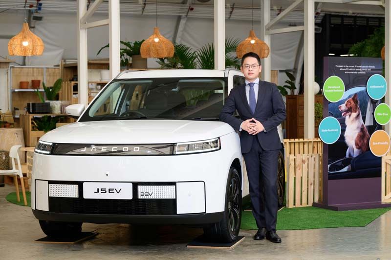 JAECOO 5 EV ใหม่! ขุมพลังไฟฟ้า 100%
