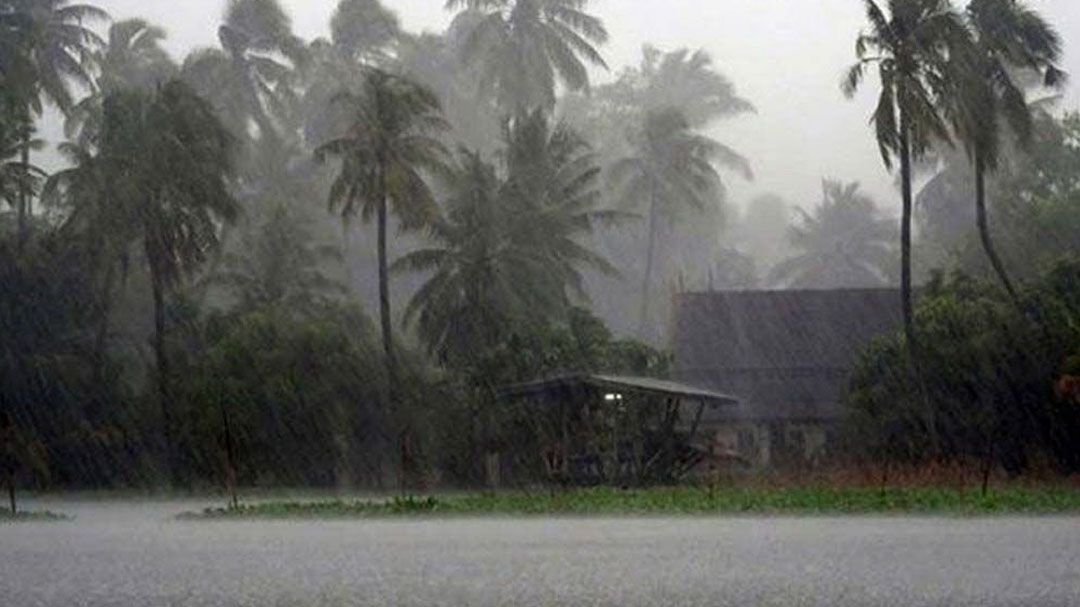 เตือน16จังหวัด  ฝนถล่มหนัก25-27สิงหาคม  อิทธิพลพายุโซนร้อน‘คาจิกิ’