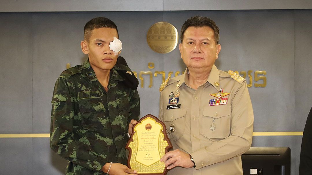 จ.กำแพงเพชร ชูเกียรติทหารกล้า-มอบโล่ พลทหารตะวัน สิงห์เรือง