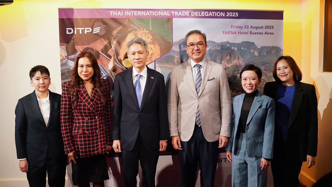 พาณิชย์นำผู้ส่งออกไทยเจรจาการค้าบุกตลาดใหม่ เปิดตัวที่แรก Special Task Force อาร์เจนตินา-ชิลี-บราซิล เป้า 400 ล้าน