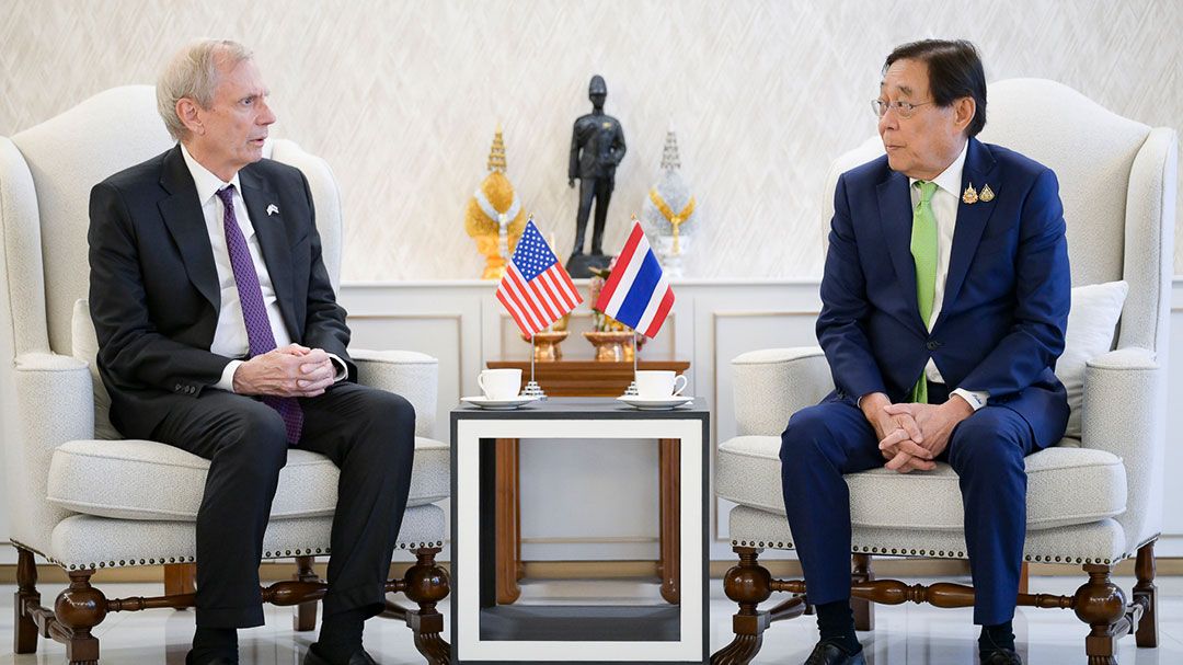 'ทูตสหรัฐฯ'เข้าเยี่ยมคารวะ'พิชัย' หารือความสัมพันธ์ไทย-สหรัฐฯ