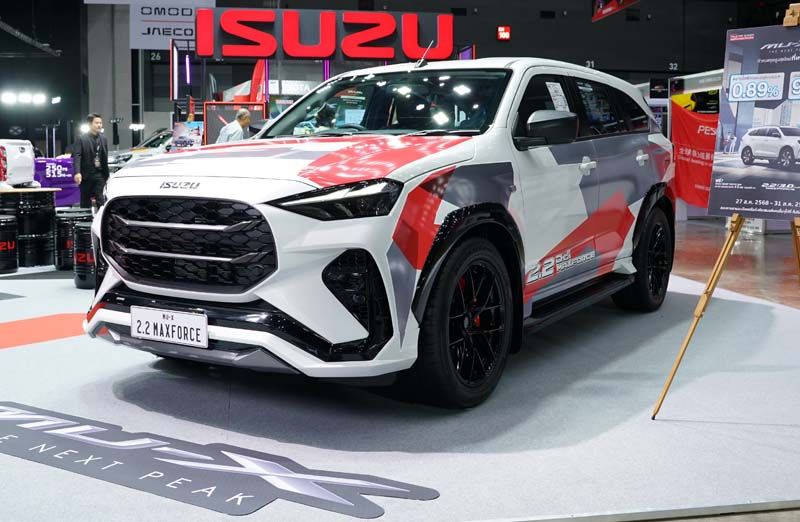 ยลโฉม อีซูซุแต่งพิเศษ ดุดัน–สปอร์ต ครบทุกสไตล์ งาน Bangkok Au to Salon 2025