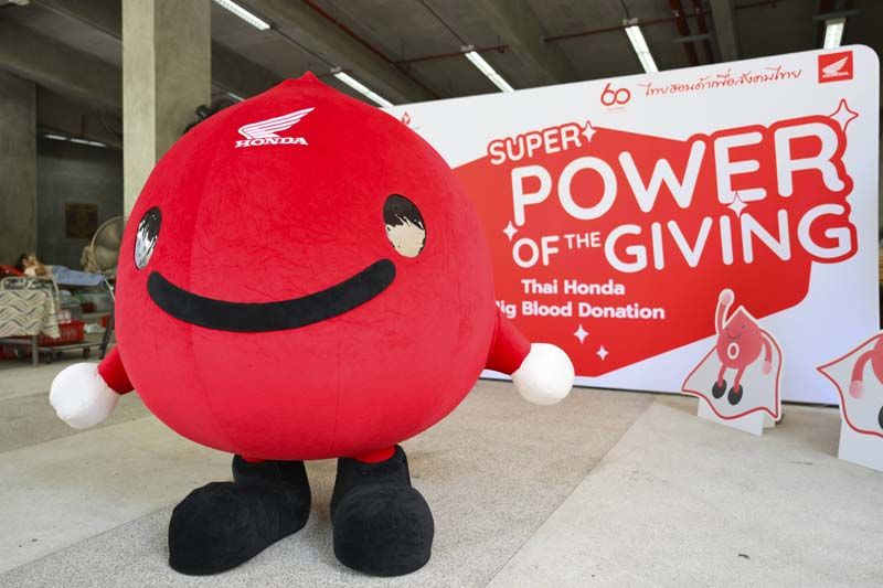 ไทยฮอนด้า จับมือ สภากาชาดไทย  สานต่อ Thai Honda Big Blood Donation