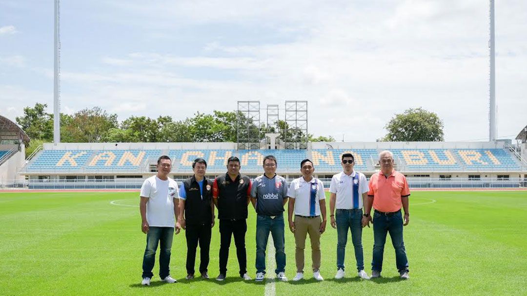 ผู้ว่าฯกาญจน์ ชวนแฟนกีฬา ต้อนรับคณะบอลทีมชาติไทย