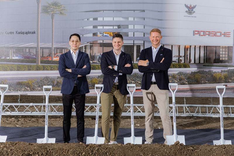 เอเอเอสฯ จัดพิธีวางศิลาฤกษ์ Porsche Centre Kanlapaphruek
