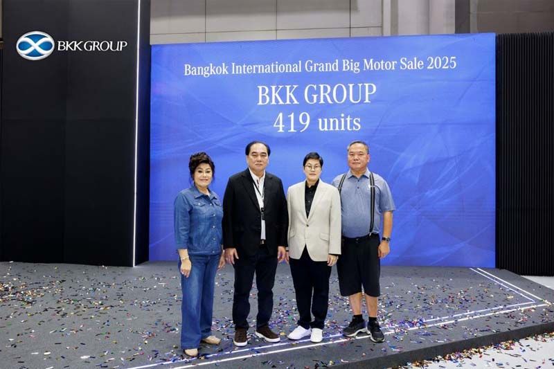 BKK Group กวาดยอดจองรถหรูกว่า 400 คัน