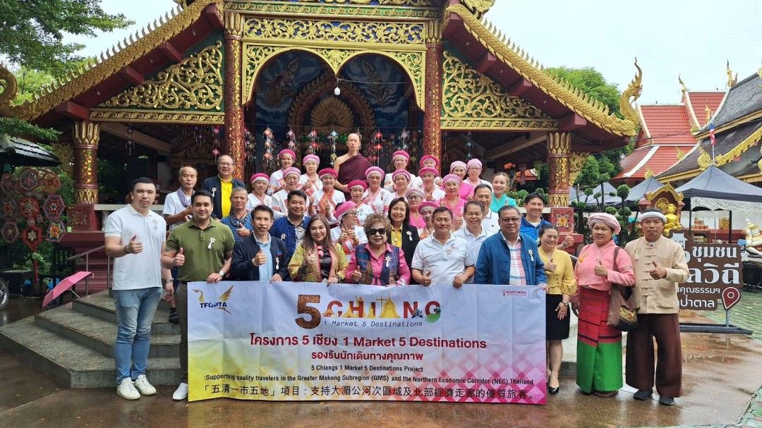 เปิดเส้นทางใหม่  ‘5 เชียง 1 ตลาด’ ไทยผนึกจีน-ดันท่องเที่ยวเชื่อมโยง 3 เส้นทาง