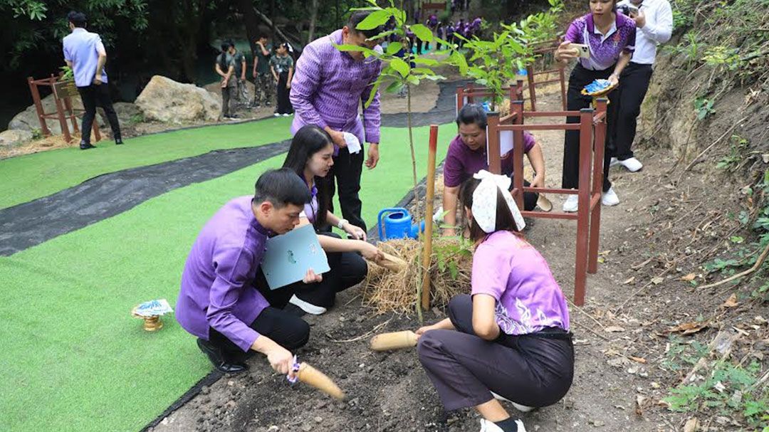 จ.ลพบุรี เปิดโครงการอนุรักษ์ ขยายพื้นที่ปลูกต้น ‘จำปีสิรินธร’