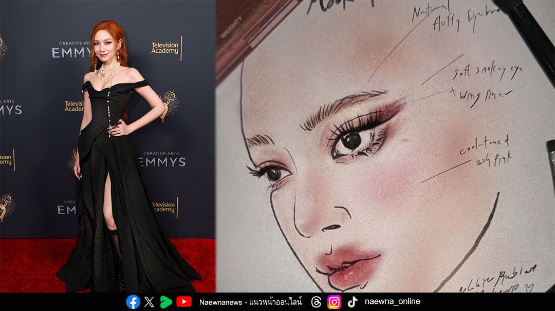 เมคอัพอาร์ติสต์ไทย ‘จิ้บบี้ เอวาริณณ์ พันธุ์วิเชียร’ สร้างชื่อบนพรมแดง Creative Arts Emmy Awards ครั้งที่ 77