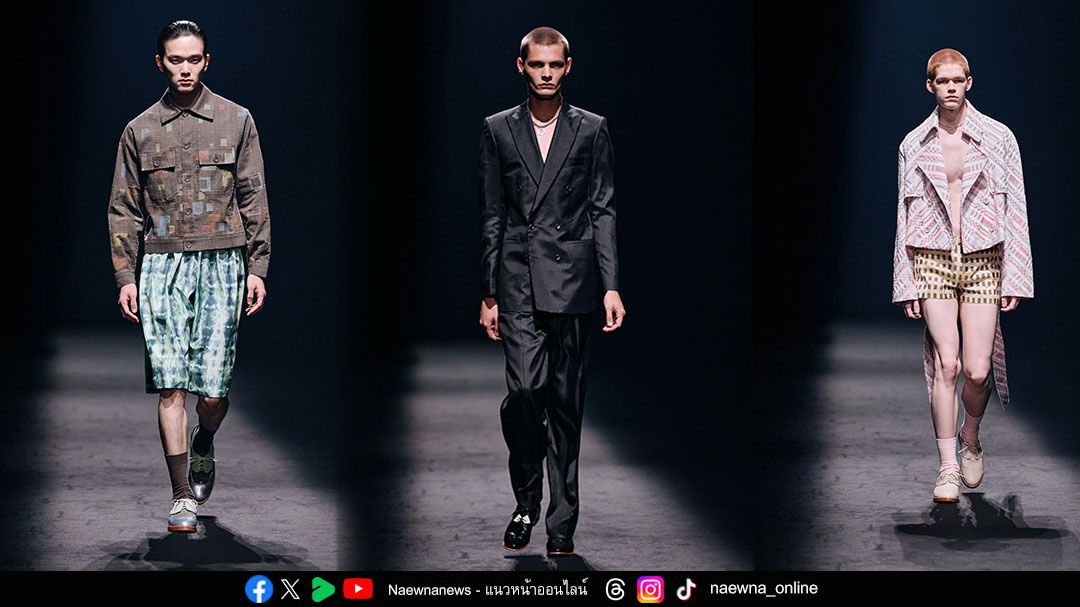 แบรนด์ไทย WISHARAWISH เปิดตัวคอลเล็กชั่น SS 2026 บนรันเวย์ Rakuten Fashion Week Tokyo 2026