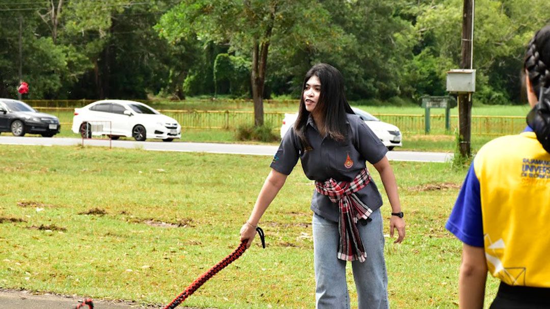 มทร.ศรีวิชัยฯเขตตรัง ซ้อมใหญ่รับปริญญา ฟาดแส้สะเทือนเวที