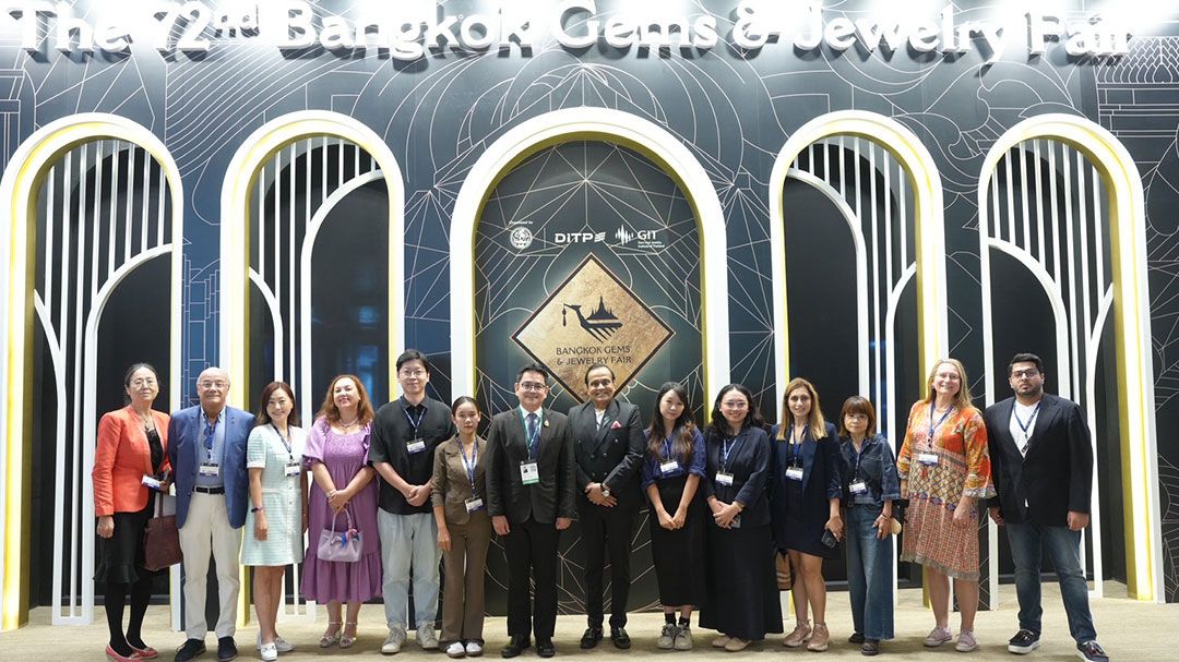 DITP โชว์ศักยภาพอุตสาหกรรมอัญมณีและเครื่องประดับไทยในงาน Bangkok Gems and Jewelry ครั้งที่ 72